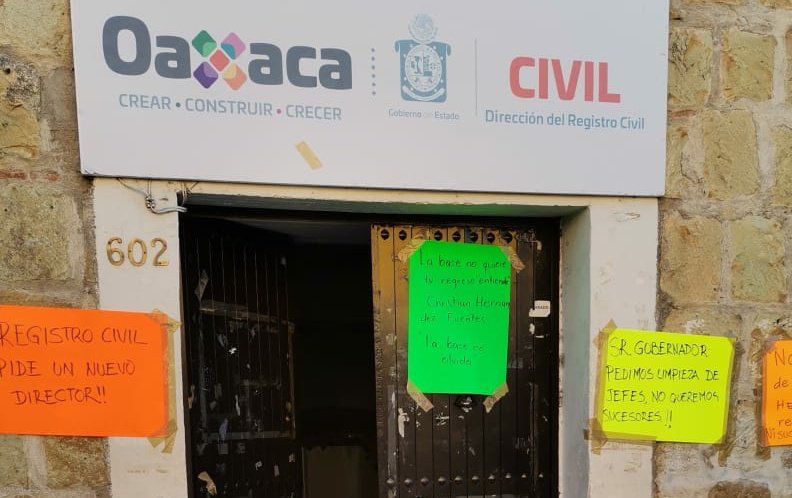 registro civil Oaxaca