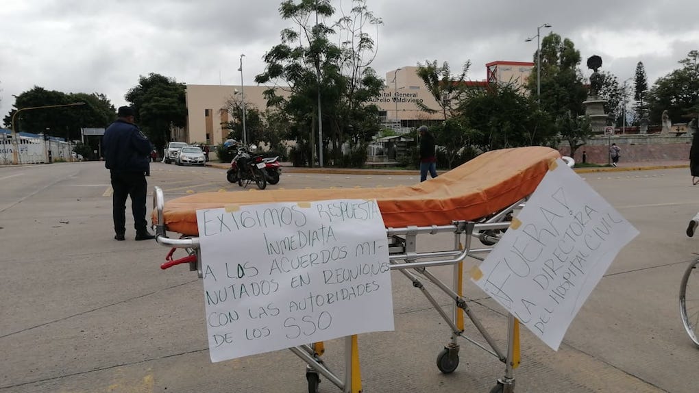 deuda servicios de Salud de Oaxaca