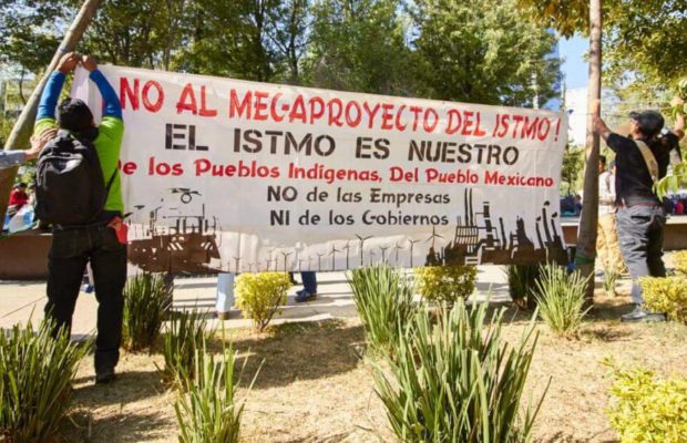 protestas contra el corredor interoceánico